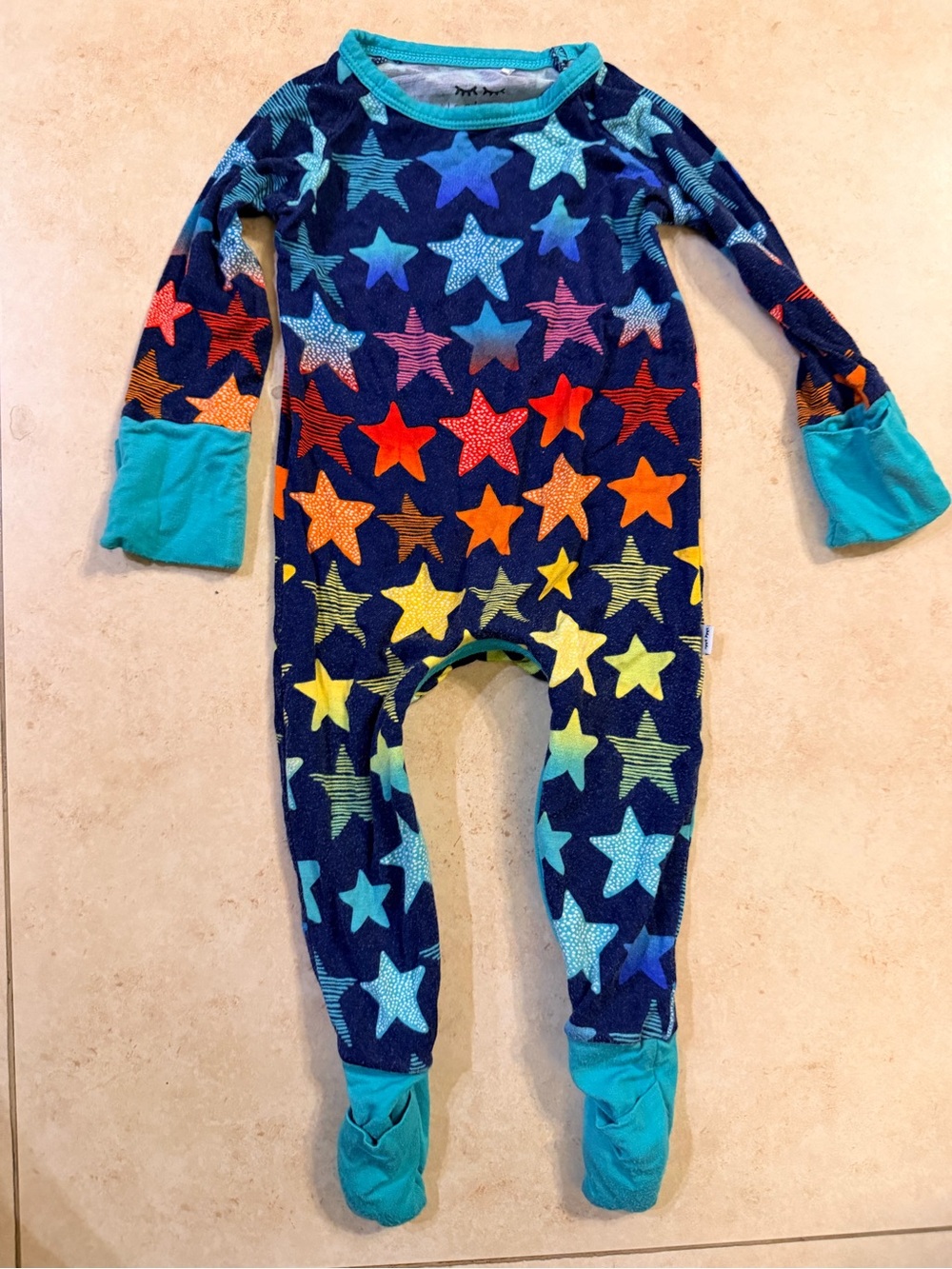 Little Sleepies Shades of Stars Crescent Zippy